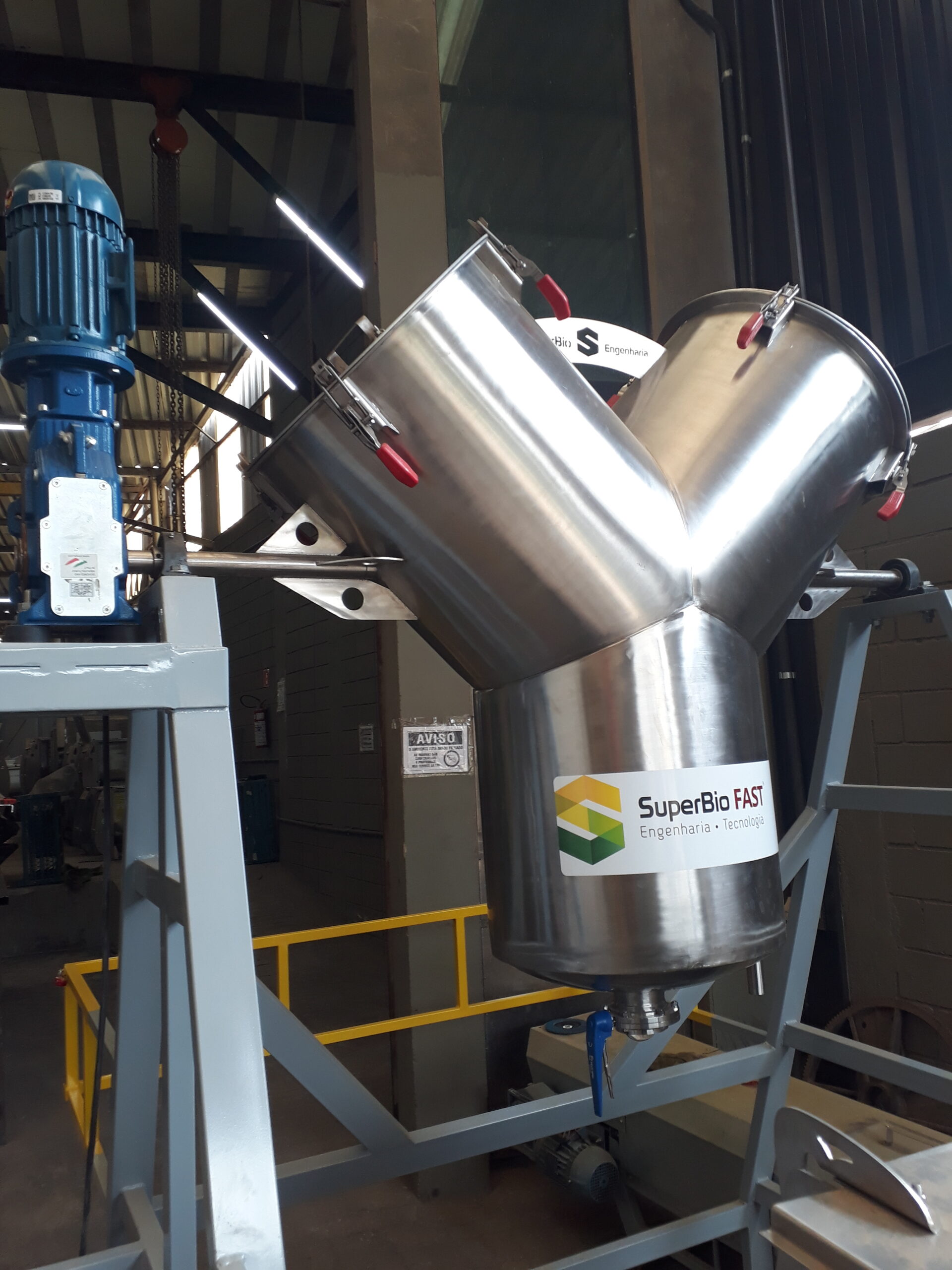 231 Misturador em Y- inox- nr12- AISI304